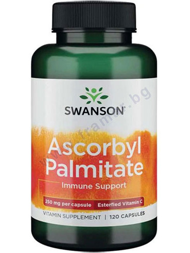 СУОНСЪН АСКОРБИЛ ПАЛМИТАТ капсули 250 мг * 120
