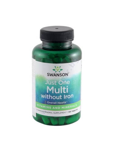 СУОНСЪН МУЛТИВИТАМИНИ БЕЗ ЖЕЛЯЗО таблетки * 130