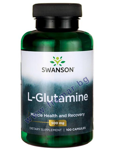 СУОНСЪН L - ГЛУТАМИН капсули 500 мг * 100