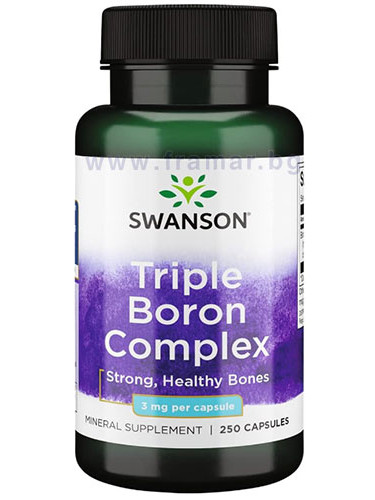 СУОНСЪН БОР ТРОЕН КОМПЛЕКС капсули 3 мг * 250
