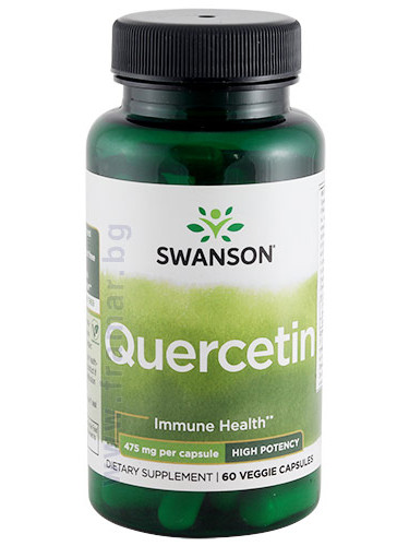 СУОНСЪН ХАЙ ПОТЕНСИ КВЕРЦЕТИН капсули 475 мг * 60