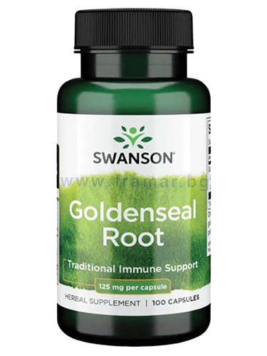 СУОНСЪН ЗЛАТЕН КОРЕН капсули 125 мг * 100