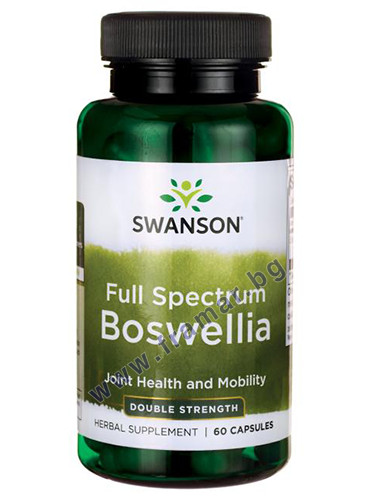 СУОНСЪН БОСВЕЛИЯ ФУЛ СПЕКТРУМ ДВОЙНА СИЛА капсули 800 мг * 60