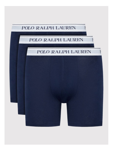 Polo Ralph Lauren Комплект 3 чифта боксерки 714830300035 Тъмносин