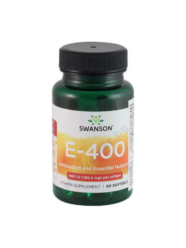 СУОНСЪН ВИТАМИН Е 400 IU капсули * 60