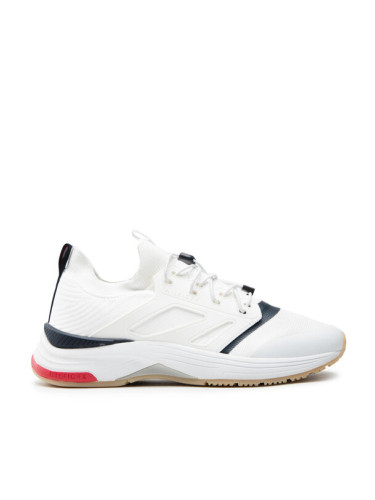 Tommy Hilfiger Сникърси Modern Prep Sneaker Knit FM0FM04233 Бял