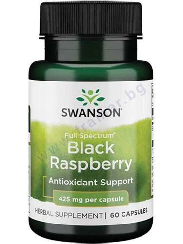СУОНСЪН ЧЕРНИ МАЛИНИ ПЪЛЕН СПЕКТЪР капсули 425 мг * 60