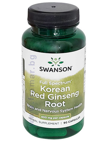 СУОНСЪН КОРЕЙСКИ ЧЕРВЕН ЖЕНШЕН капсули 400 мг * 90