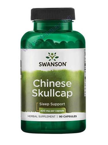 СУОНСЪН СКУТЕЛАРИЯ ФУЛ СПЕКТРУМ капсули 400 мг * 90