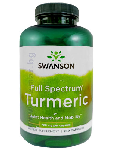 СУОНСЪН КУРКУМА капсули 720 мг * 240