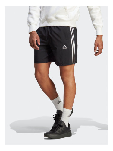 adidas Спортни шорти AEROREADY Essentials Chelsea 3-Stripes Shorts IC1484 Черен Regular Fit