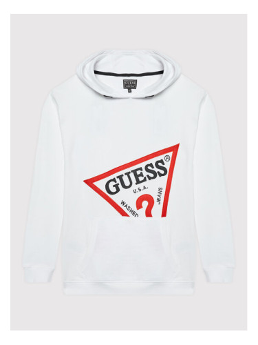 Guess Суитшърт L2YQ07 KAD70 Бял Oversize