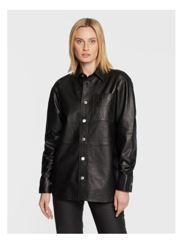 Remain Риза Doreen RM1826 Черен Regular Fit