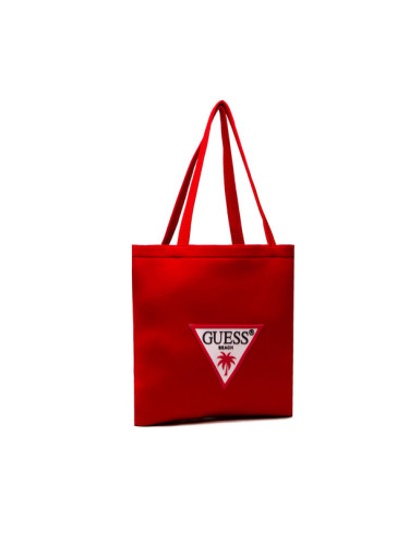 Guess Дамска чанта Scuba Bag E2GZ06 KB2C0 Червен