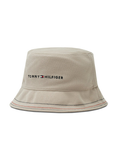 Tommy Hilfiger Капела Skyline Bucket AM0AM10863 Бежов