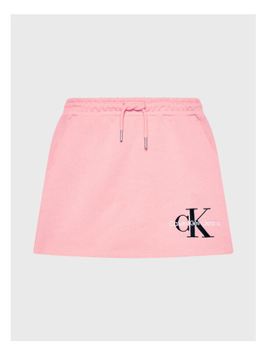 Calvin Klein Jeans Пола Monogram Off Placed IG0IG01578 Розов Regular Fit