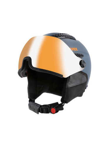 Uvex Скиорска каска Hlmt 600 Visor S5662363004 Сив