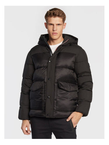 Tommy Hilfiger Зимно яке MW0MW28723 Черен Regular Fit