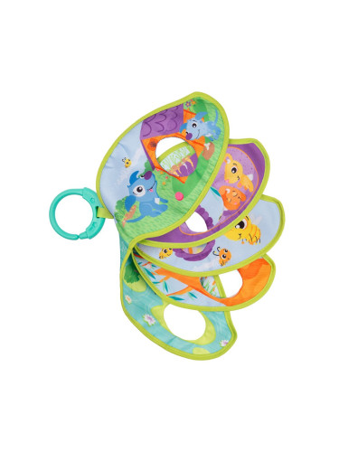 Текстилна книжка Щастливи у дома - с животни за куклен театър Playgro 12-36 м