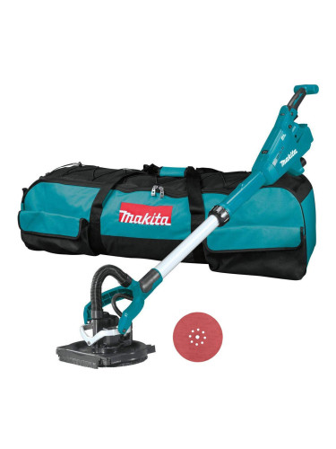 Шлайф за стени и тавани, акумулаторен, Makita DSL800ZU, 18V, LXT, 225 мм