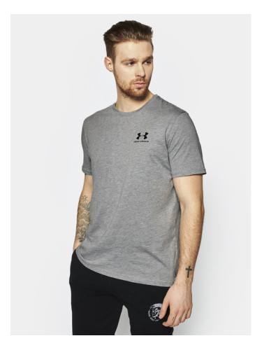 Under Armour Тишърт UA Sportstyle 1326799 Сив Loose Fit