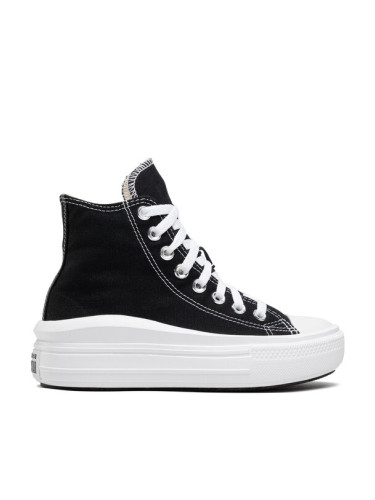 Converse Кецове Chuck Taylor All Star Move Platform 568497C Черен