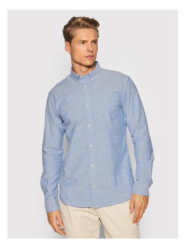Jack & Jones Риза Brook Oxford 12192150 Син Slim Fit