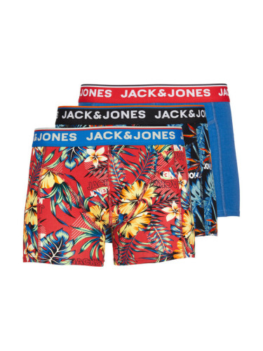 Jack&Jones Комплект 3 чифта боксерки Azores 12228458 Цветен