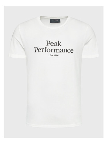 Peak Performance Тишърт Original G77692360 Бял Slim Fit