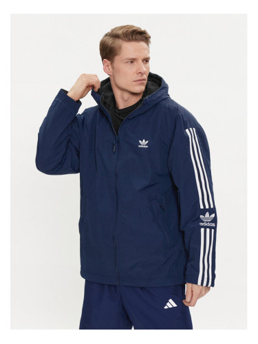 adidas Преходно яке Reversible Polar Fleece HL9188 Тъмносин Regular Fit