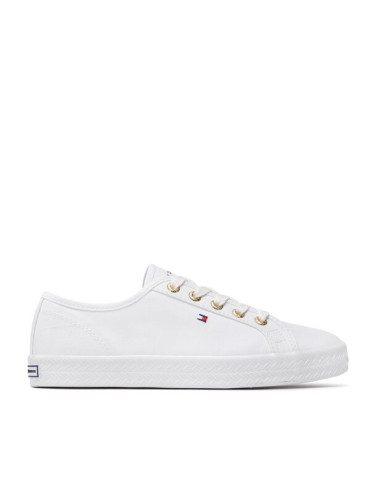 Tommy Hilfiger Гуменки Essential Nautical Sneaker FW0FW06512 Бял