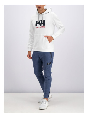 Helly Hansen Суитшърт Hh Logo 33977 Бял Regular Fit