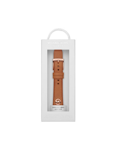 Michael Kors Сменяема каишка за часовник Apple Watch MKS8003 Кафяв