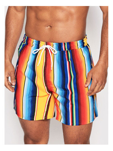 Mr. GUGU & Miss GO Плувни шорти Mexican Stripes Цветен Regular Fit
