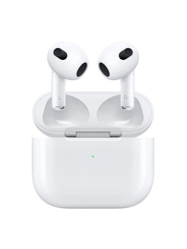 Безжични слушалки Apple AirPods 3rd gen with MagSafe Charging Case, White