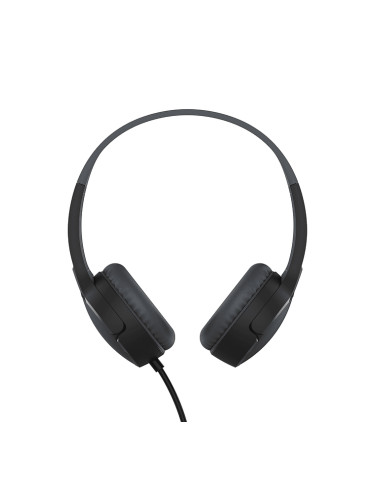 Слушалки Belkin SoundForm Mini с кабел за деца, Черни