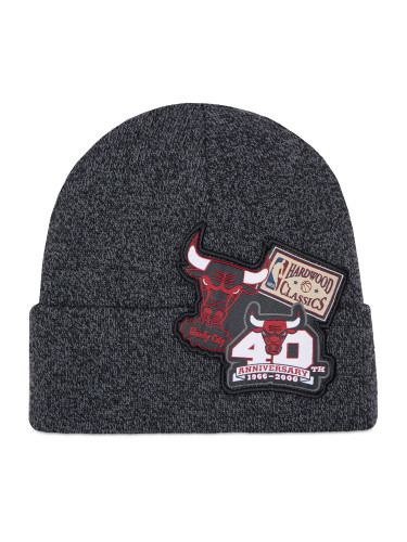 Шапка Mitchell & Ness Logo Patch HCFK4341 Черен