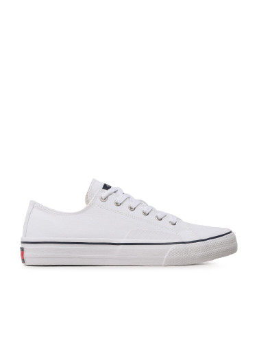 Гуменки Tommy Jeans Skate Canvas Ess EM0EM01175 Бял