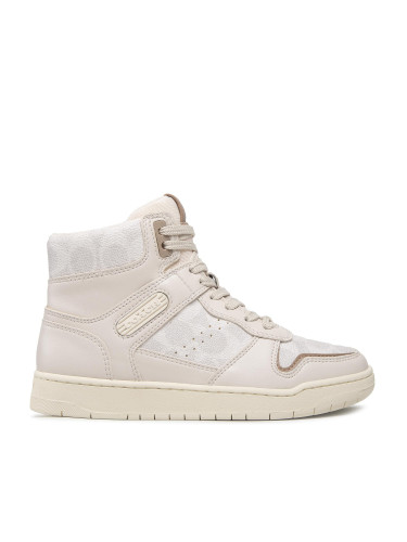 Сникърси Coach Hi Top Coated Canvas CD304 Бежов