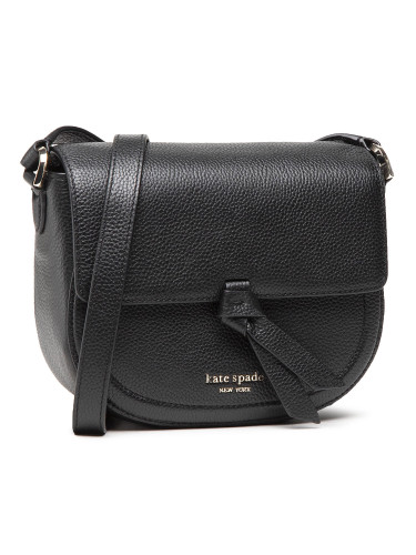 Дамска чанта Kate Spade Md Saddle Bag PXR00507 Черен