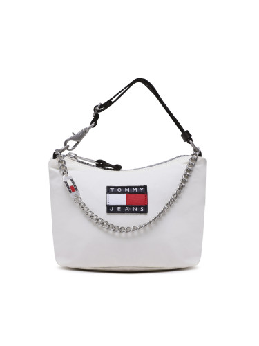 Дамска чанта Tommy Jeans Tjw Heritage Shoulder Bag AW0AW14112 Сив