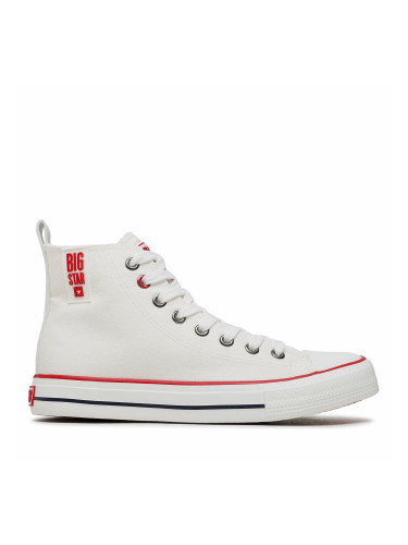 Кецове Big Star Shoes JJ274127 Бял