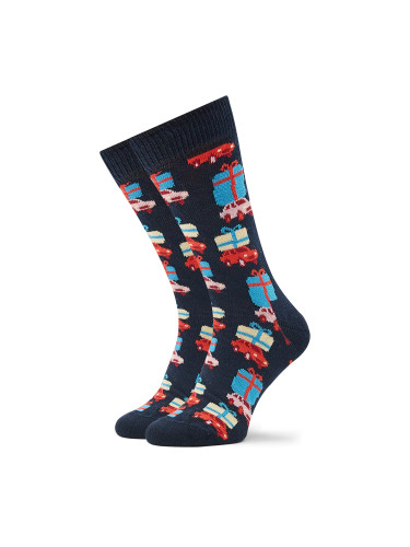 Дълги чорапи unisex Happy Socks HSS01-6500 Тъмносин