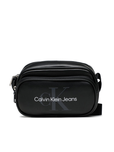 Мъжка чантичка Calvin Klein Jeans Monogram Soft Ew Camera Bag18 K50K510107 Черен