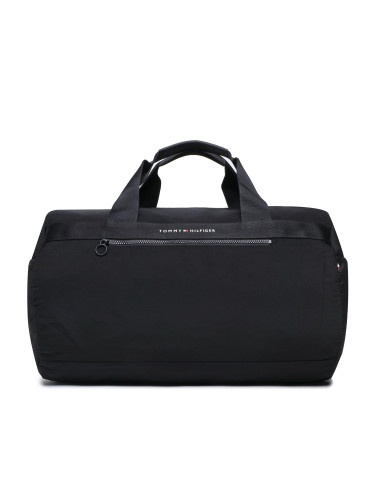 Сак Tommy Hilfiger Th Horizon Duffle AM0AM10549 Черен