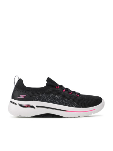 Сникърси Skechers Go Walk Arch Fit 124863/BKHP Черен