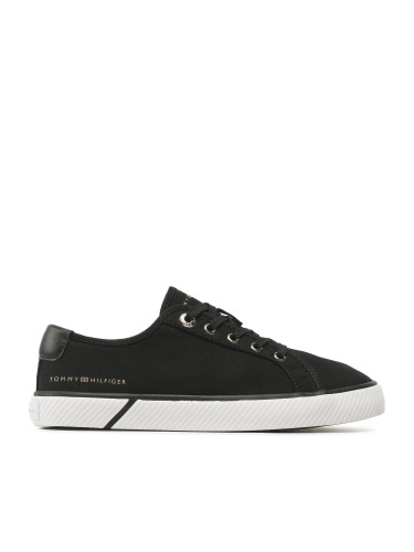 Гуменки Tommy Hilfiger Lace Up Vulc Sneaker Bl FW0FW07248 Black BDS