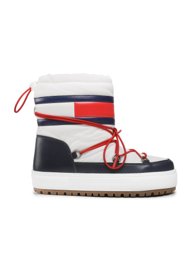 Апрески Tommy Jeans Snowboot Low EN0EN02162 Бял