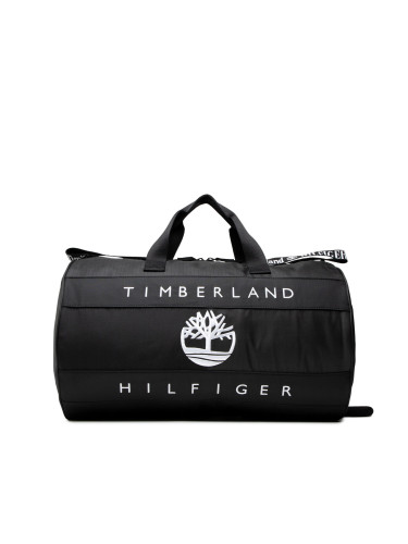 Сак Tommy Hilfiger Th X Tbl Ri Duffle AU0AU01239 Черен