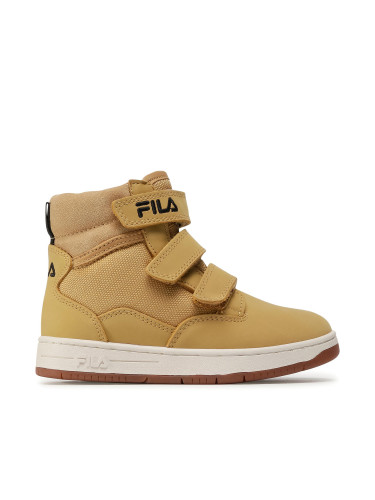 Зимни обувки Fila Knox Velcro Mid Jr 1011086.EDU Жълт